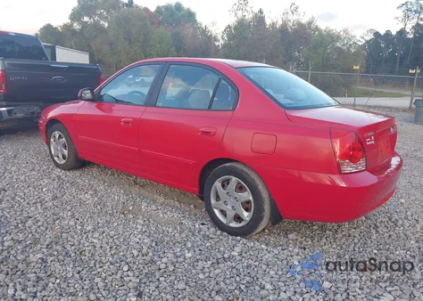 2005 Hyundai Elantra Gls/Gt from USA, damaged, VIN KMHDN46D15U977907